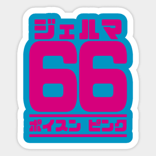 Germa 66, Poison Pink Japanese Sticker